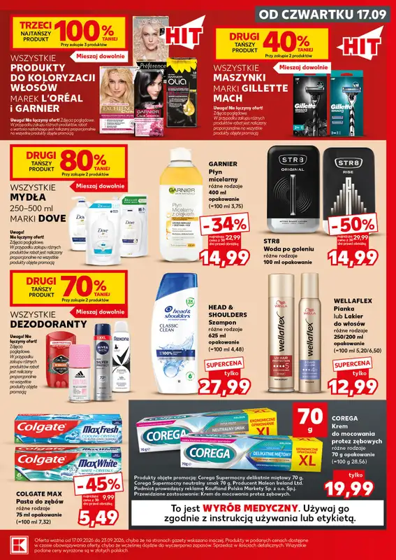 Kaufland - gazetka promocyjna Mocny Start od poniedziałku 21.09 do środy 23.09 - strona 23