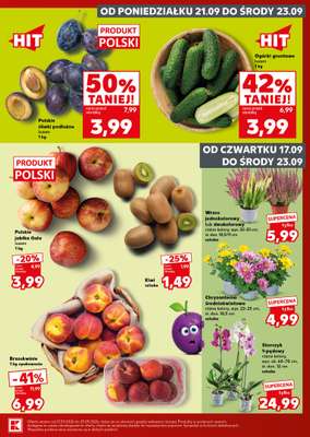 Kaufland - gazetka promocyjna Mocny Start od poniedziałku 21.09 do środy 23.09 - strona 5