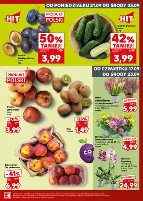 Kaufland - gazetka promocyjna Mocny Start od poniedziałku 21.09 do środy 23.09 - strona 5