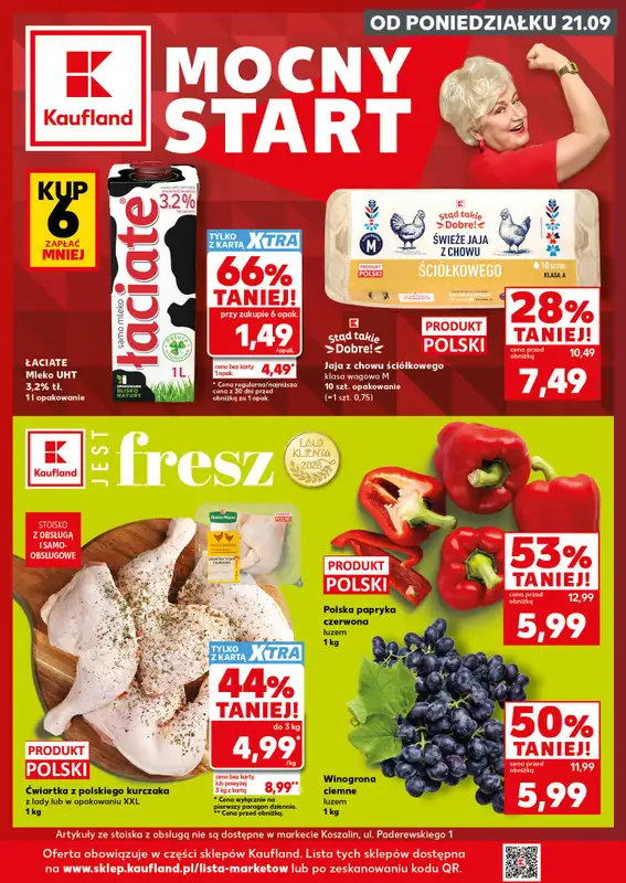 Kaufland - gazetka promocyjna Mocny Start  