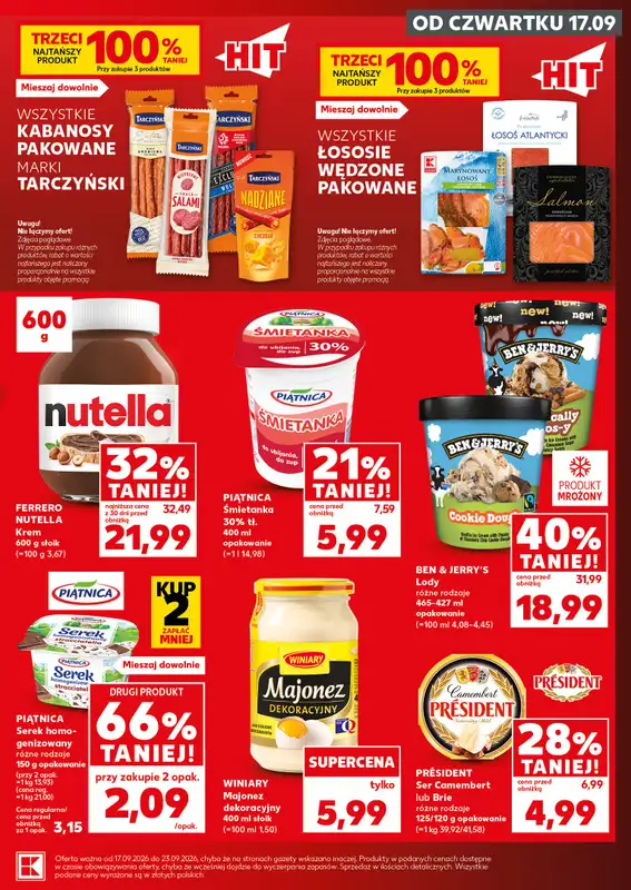 Kaufland - gazetka promocyjna Mocny Start od poniedziałku 21.09 do środy 23.09 - strona 7
