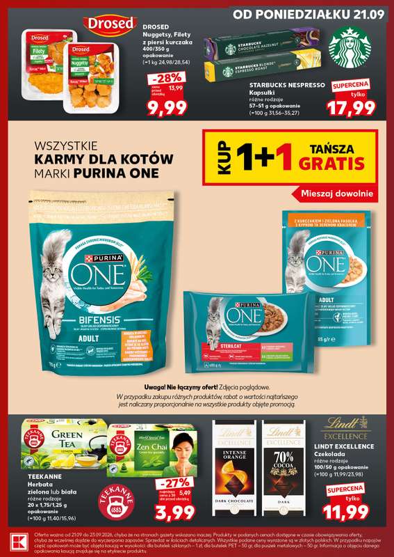 Kaufland - gazetka promocyjna Mocny Start od poniedziałku 21.09 do środy 23.09 - strona 3