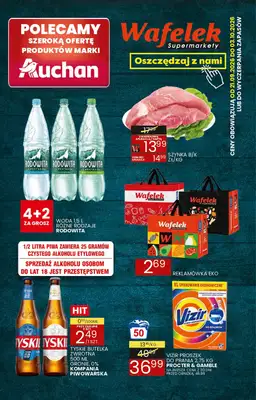 Wafelek - gazetka promocyjna Gazetka od poniedziałku 21.09 do soboty 03.10