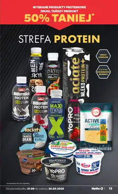 Netto - gazetka promocyjna Gazetka Spożywcza od poniedziałku 21.09 do soboty 26.09 - strona 13