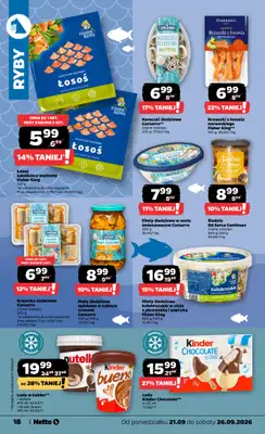 Netto - gazetka promocyjna Gazetka Spożywcza od poniedziałku 21.09 do soboty 26.09 - strona 18