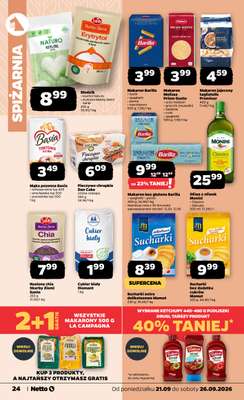 Netto - gazetka promocyjna Gazetka Spożywcza od poniedziałku 21.09 do soboty 26.09 - strona 24