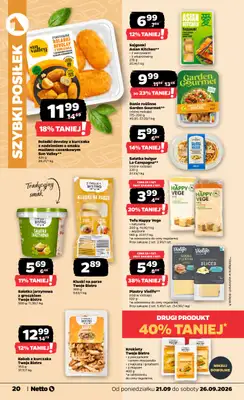 Netto - gazetka promocyjna Gazetka Spożywcza od poniedziałku 21.09 do soboty 26.09 - strona 20