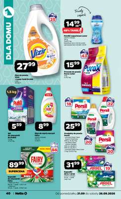 Netto - gazetka promocyjna Gazetka Spożywcza od poniedziałku 21.09 do soboty 26.09 - strona 40