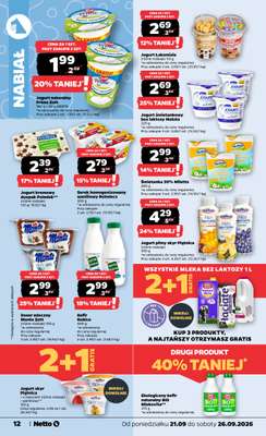 Netto - gazetka promocyjna Gazetka Spożywcza od poniedziałku 21.09 do soboty 26.09 - strona 12
