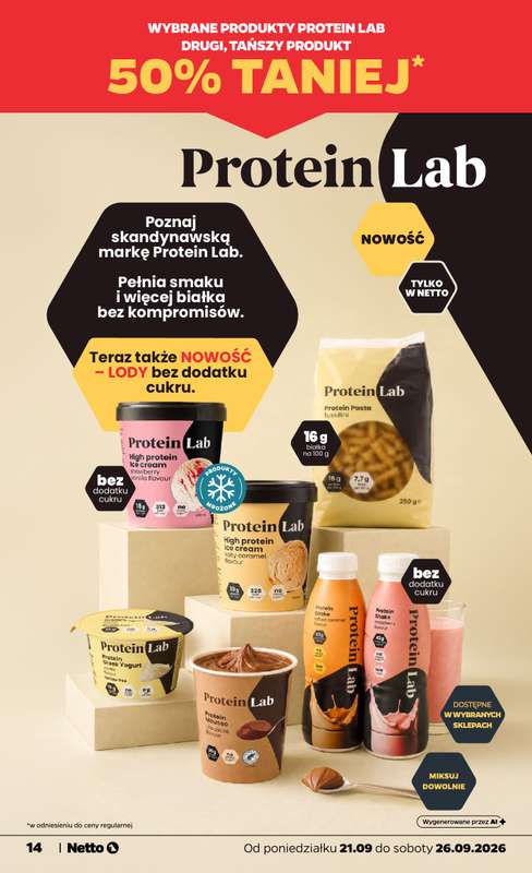 Netto - gazetka promocyjna Gazetka Spożywcza od poniedziałku 21.09 do soboty 26.09 - strona 14