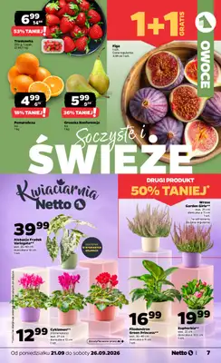 Netto - gazetka promocyjna Gazetka Spożywcza od poniedziałku 21.09 do soboty 26.09 - strona 7