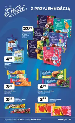 Netto - gazetka promocyjna Gazetka Spożywcza od poniedziałku 21.09 do soboty 26.09 - strona 29
