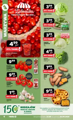 Netto - gazetka promocyjna Gazetka Spożywcza od poniedziałku 21.09 do soboty 26.09 - strona 6