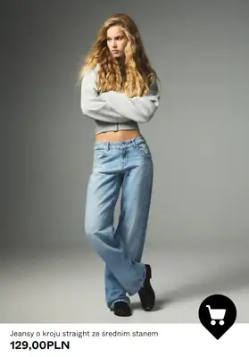 Bershka - gazetka promocyjna JEANS BY FIT - kolekcja damska od piątku 18.09  - strona 9
