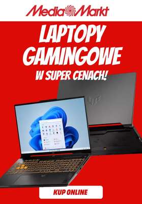 Media Markt - gazetka promocyjna Laptopy gamingowe w super cenach od piątku 18.09 