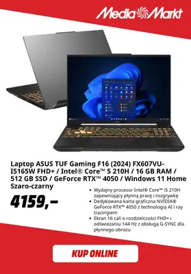 Media Markt - gazetka promocyjna Laptopy gamingowe w super cenach od piątku 18.09  - strona 9