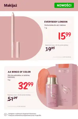 Rossmann - gazetka promocyjna Nowości na promocji! od soboty 19.09 do środy 23.09 - strona 6