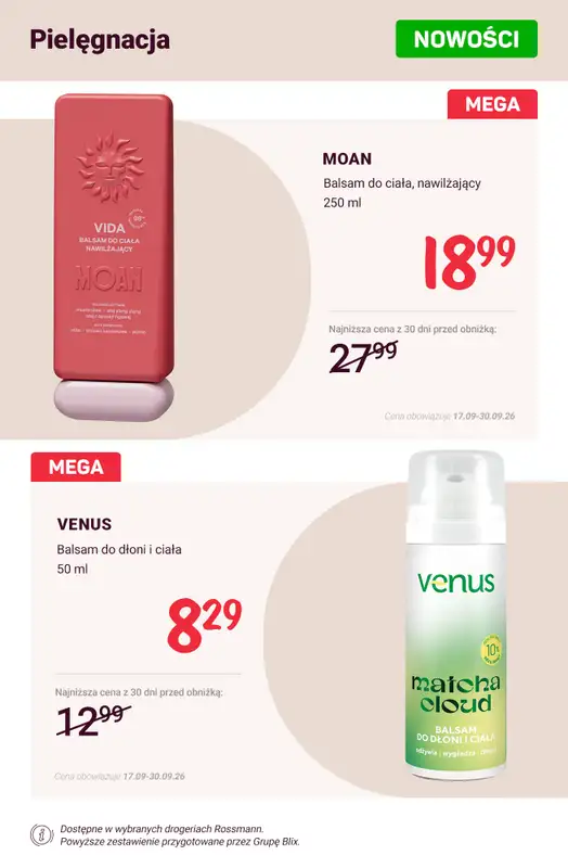 Rossmann - gazetka promocyjna Nowości na promocji! od soboty 19.09 do środy 23.09 - strona 2