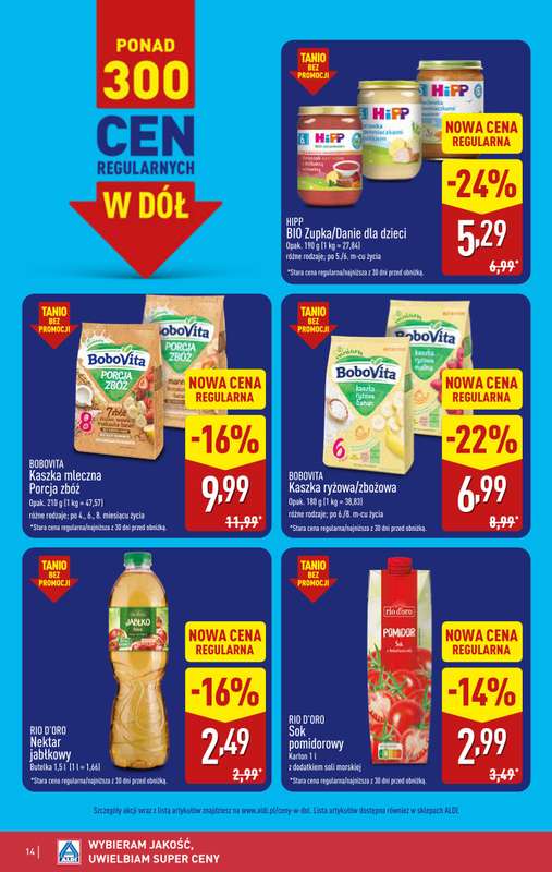 Aldi - gazetka promocyjna Pełny katalog! od poniedziałku 21.09 do soboty 26.09 - strona 14