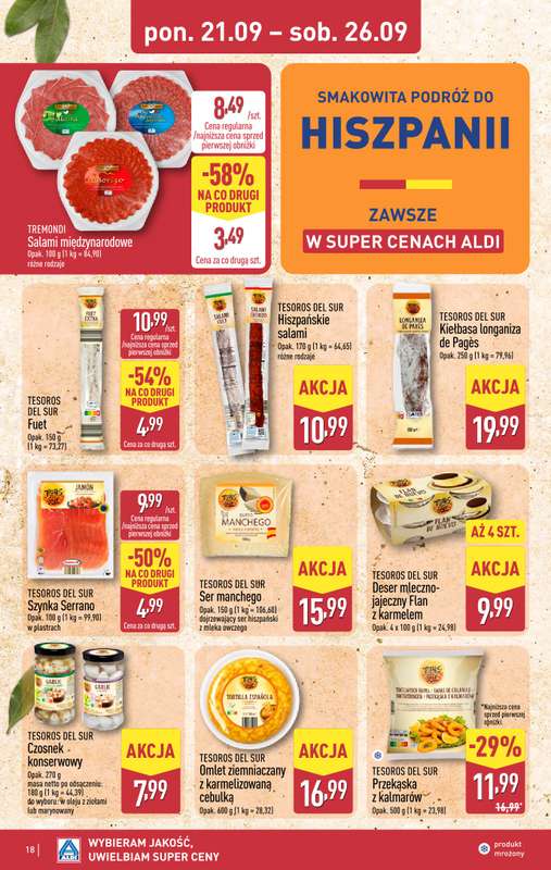 Aldi - gazetka promocyjna Pełny katalog! od poniedziałku 21.09 do soboty 26.09 - strona 18