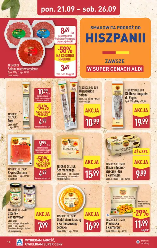 Aldi - gazetka promocyjna Pełny katalog! od poniedziałku 21.09 do soboty 26.09 - strona 18