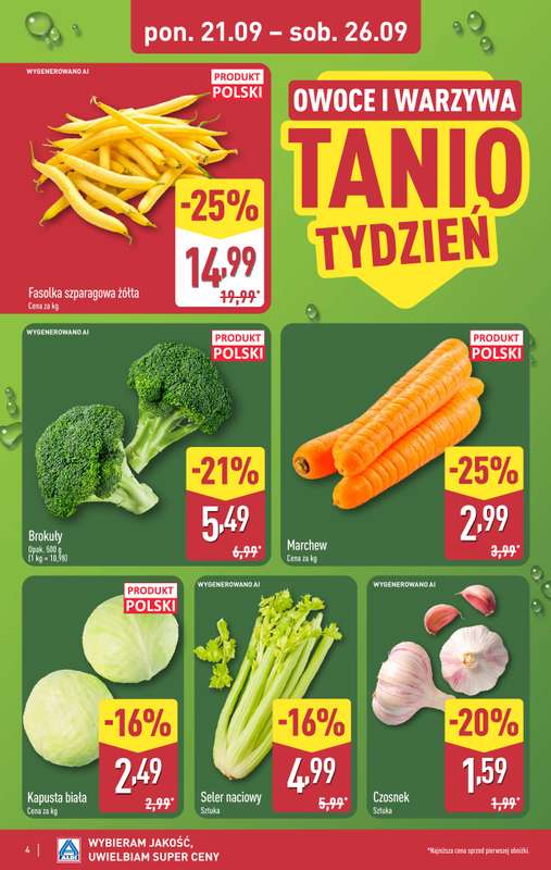 Aldi - gazetka promocyjna Pełny katalog! od poniedziałku 21.09 do soboty 26.09 - strona 4