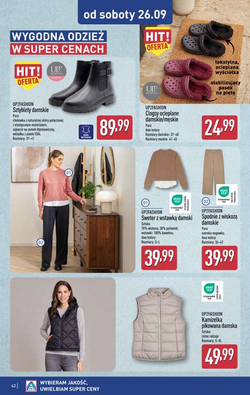 Aldi - gazetka promocyjna Pełny katalog! od poniedziałku 21.09 do soboty 26.09 - strona 42