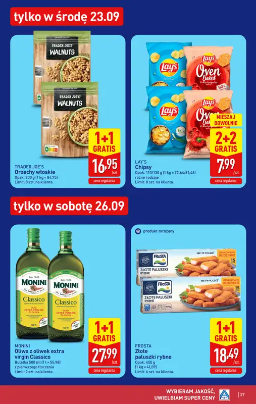 Aldi - gazetka promocyjna Pełny katalog! od poniedziałku 21.09 do soboty 26.09 - strona 27