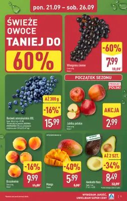 Aldi - gazetka promocyjna Pełny katalog! od poniedziałku 21.09 do soboty 26.09 - strona 3