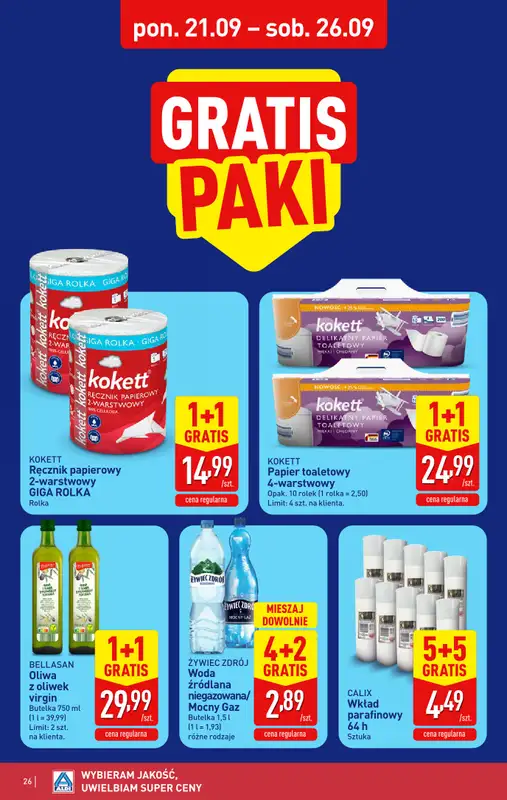 Aldi - gazetka promocyjna Pełny katalog! od poniedziałku 21.09 do soboty 26.09 - strona 26