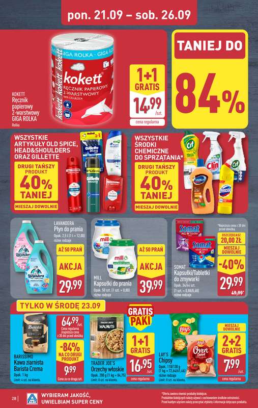Aldi - gazetka promocyjna Pełny katalog! od poniedziałku 21.09 do soboty 26.09 - strona 28