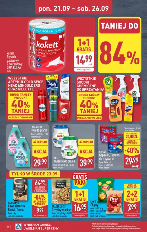 Aldi - gazetka promocyjna Pełny katalog! od poniedziałku 21.09 do soboty 26.09 - strona 28