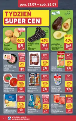 Aldi - gazetka promocyjna Weekend super cen w Aldi! od czwartku 24.09 do soboty 26.09 - strona 4