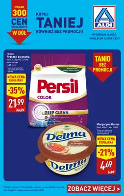 Aldi - gazetka promocyjna Kupuj TANIEJ również bez promocji! od poniedziałku 21.09 do soboty 26.09