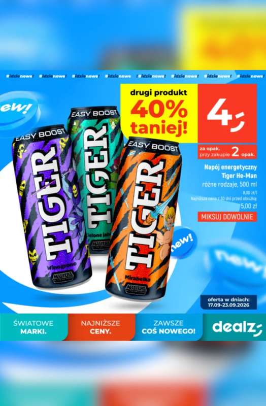 Dealz - gazetka promocyjna Odkryj nowości! od poniedziałku 21.09 do środy 23.09 - strona 4