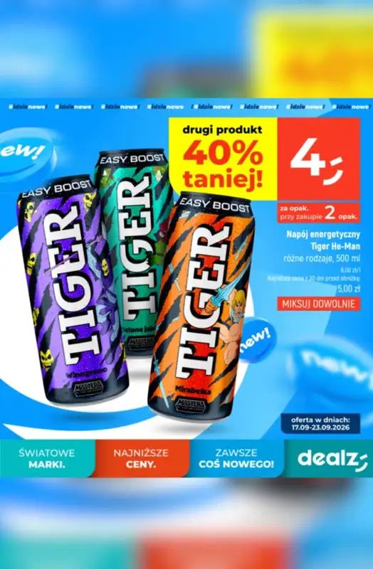 Dealz - gazetka promocyjna Odkryj nowości! od poniedziałku 21.09 do środy 23.09 - strona 4