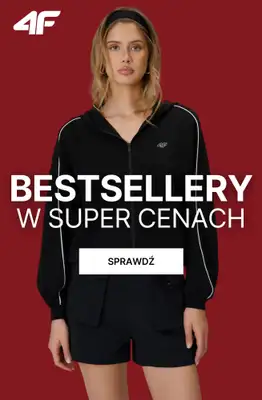 4F - gazetka promocyjna Damskie bestsellery w super cenach od soboty 19.09 
