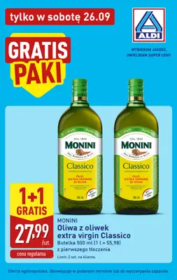Aldi - gazetka promocyjna Najlepsze oferty na sobotę w Aldi! od soboty 26.09 do soboty 26.09 - strona 3