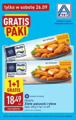 Aldi - gazetka promocyjna Najlepsze oferty na sobotę w Aldi! od soboty 26.09 do soboty 26.09 - strona 4