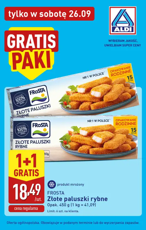 Aldi - gazetka promocyjna Najlepsze oferty na sobotę w Aldi! od soboty 26.09 do soboty 26.09 - strona 4