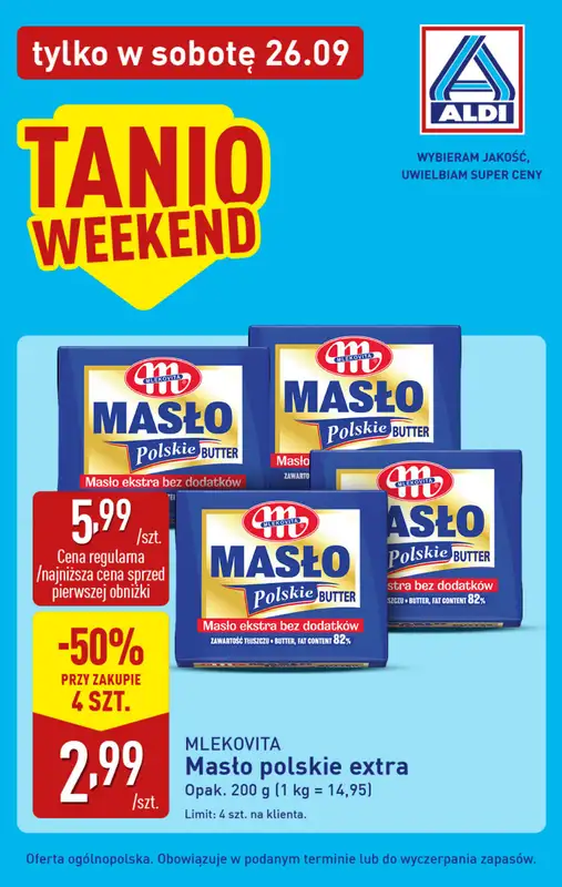 Aldi - gazetka promocyjna Najlepsze oferty na sobotę w Aldi!   - strona 2