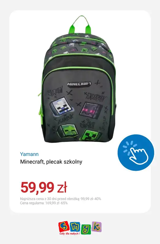 Smyk - gazetka promocyjna Weekend okazji: -10% przy zakupie min. 2 produktów od piątku 18.09 do poniedziałku 21.09 - strona 5