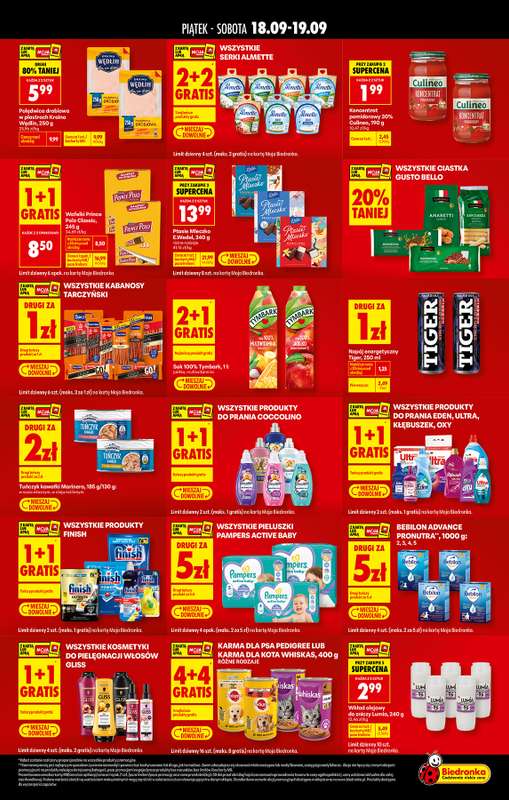 Biedronka - gazetka promocyjna Tani Weekend od piątku 18.09 do soboty 19.09 - strona 2