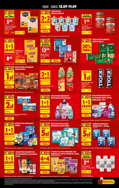 Biedronka - gazetka promocyjna Tani Weekend od piątku 18.09 do soboty 19.09 - strona 2
