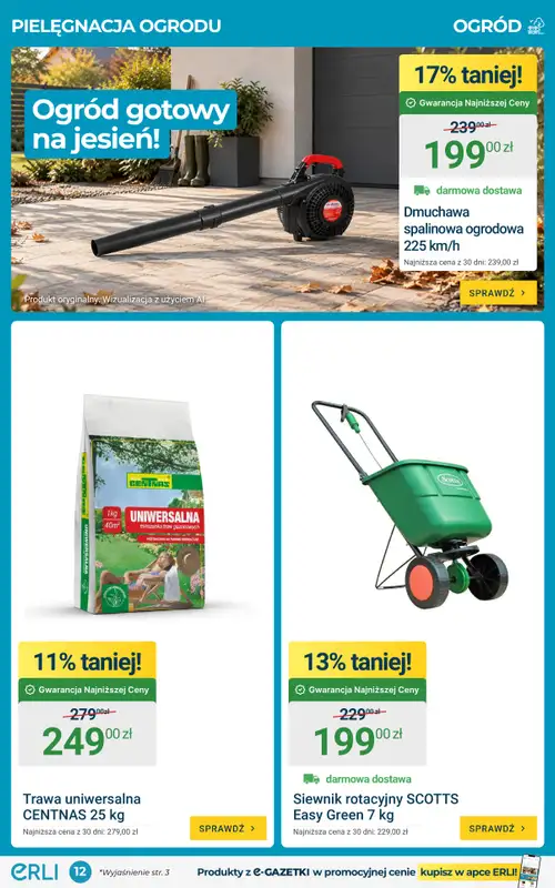 ERLI - gazetka promocyjna Gazetka  do niedzieli 27.09 - strona 12
