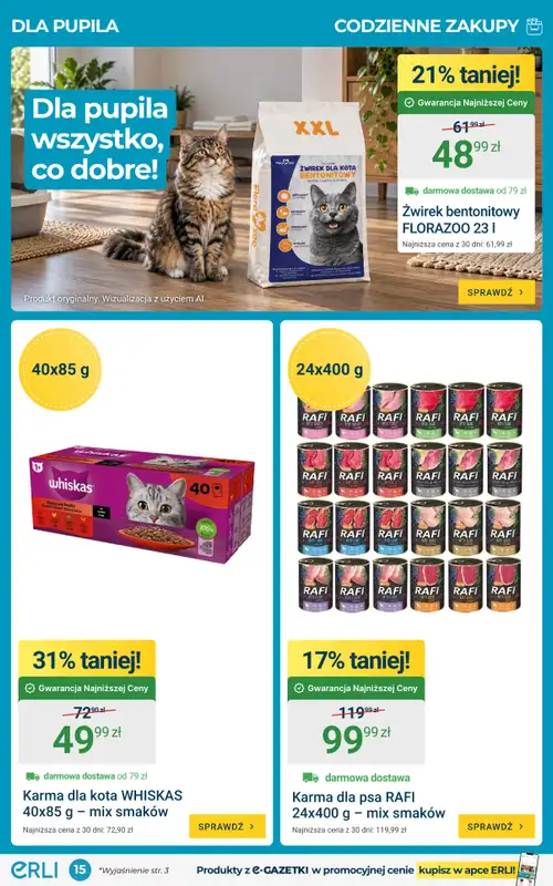 ERLI - gazetka promocyjna Gazetka  do niedzieli 27.09 - strona 15