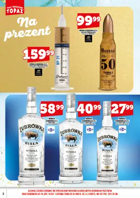TOPAZ - gazetka promocyjna Ulotka alkoholowa od piątku 18.09 do środy 30.09 - strona 2