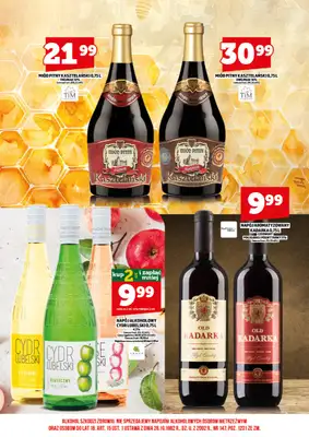 TOPAZ - gazetka promocyjna Ulotka alkoholowa od piątku 18.09 do środy 30.09 - strona 12