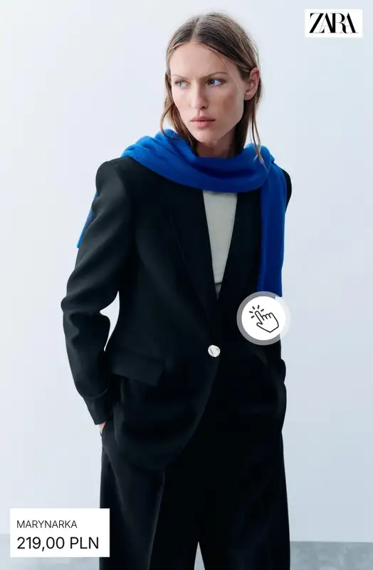 Zara - gazetka promocyjna Czarne marynarki od soboty 19.09  - strona 4