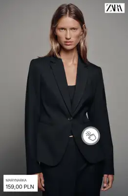 Zara - gazetka promocyjna Czarne marynarki od soboty 19.09  - strona 2